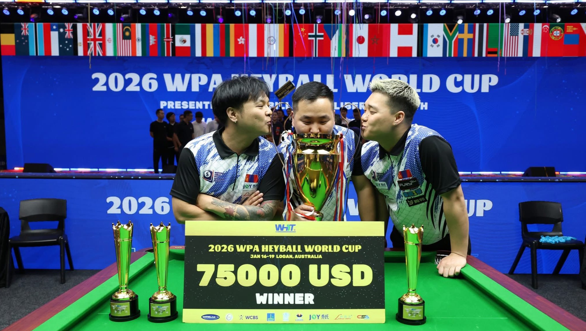 Монгол Улсын баг Heyball-ын багийн дэлхийн цомд түрүүлэв